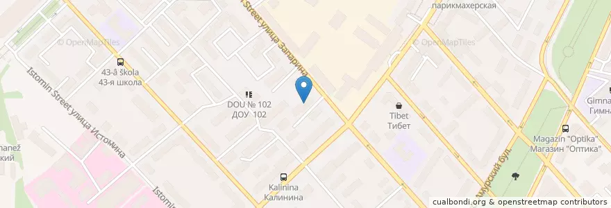Mapa de ubicacion de Estomica en 러시아, Дальневосточный Федеральный Округ, Хабаровский Край, Городской Округ Хабаровск.