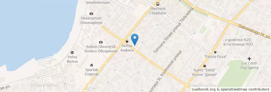 Mapa de ubicacion de Сбербанк en 俄罗斯/俄羅斯, 南部联邦管区, 克拉斯诺达尔边疆区, Городской Округ Геленджик.