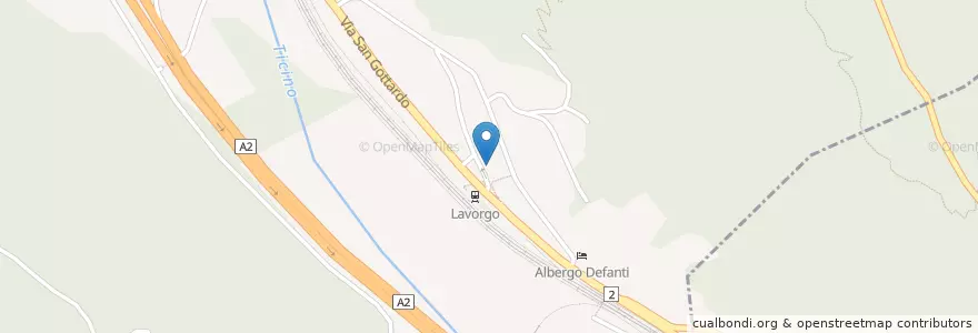 Mapa de ubicacion de 6346 Lavorgo en Switzerland, Ticino, Distretto Di Leventina, Circolo Di Faido, Faido.