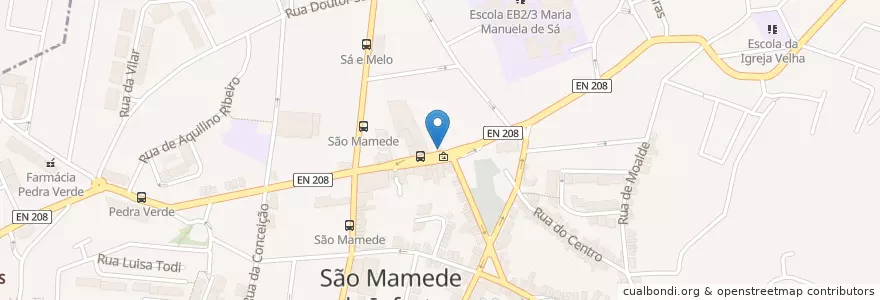 Mapa de ubicacion de Millennium bcp en 葡萄牙, 北部大區, Porto, Área Metropolitana Do Porto, Matosinhos, São Mamede De Infesta E Senhora Da Hora.