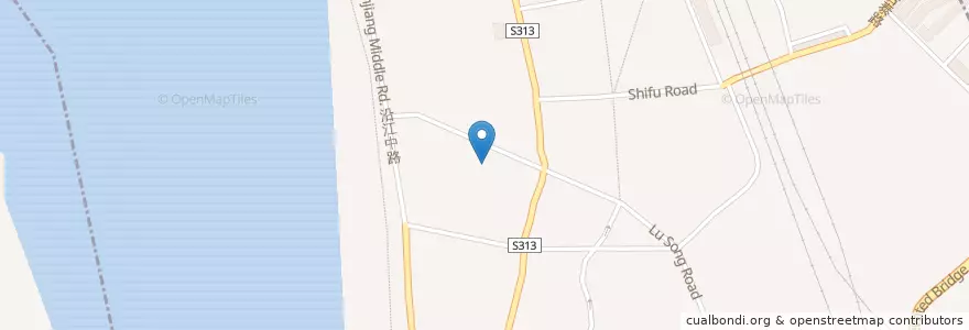 Mapa de ubicacion de Qingyun en China, Hunan, Zhuzhou City, Lusong District, Qingyun.