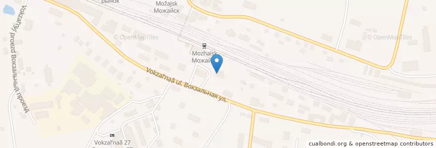 Mapa de ubicacion de Qiwi en Rusia, Центральный Федеральный Округ, Московская Область, Можайский Городской Округ.