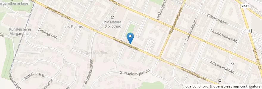 Mapa de ubicacion de Ruedi Rüssel en Suiza, Basilea-Ciudad, Basilea.