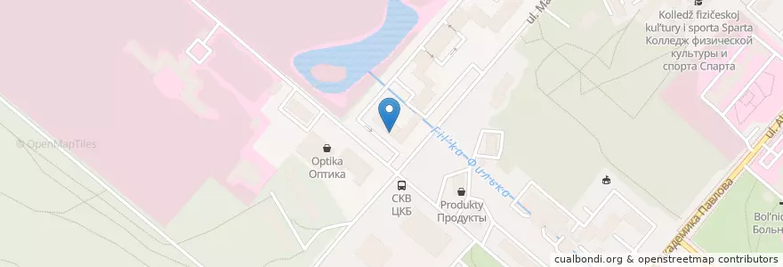 Mapa de ubicacion de Доктор Столетов en Rusia, Distrito Federal Central, Москва, Западный Административный Округ, Район Кунцево.