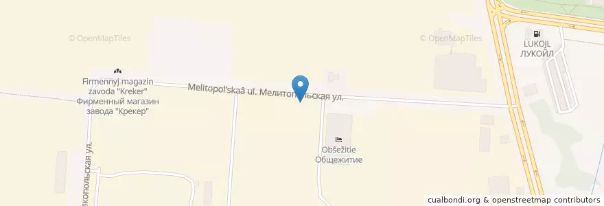 Mapa de ubicacion de VITAoil en Россия, Центральный Федеральный Округ, Москва, Южный Административный Округ, Район Бирюлёво Западное.