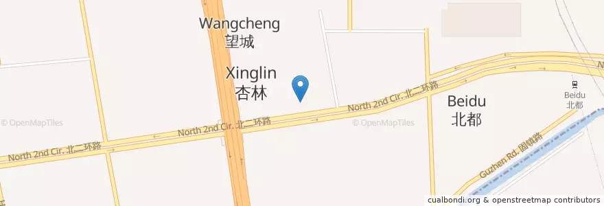 Mapa de ubicacion de 杏林街道 en Chine, Anhui, Hefei, 庐阳区 (Luyang), 合肥市区, 杏林街道.