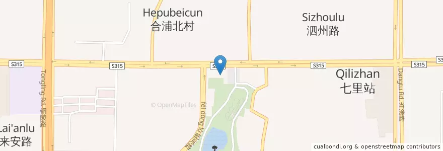 Mapa de ubicacion de 铜陵路街道 en China, Anhui, Hefei, 瑶海区 (Yaohai), 合肥市区, 铜陵路街道.