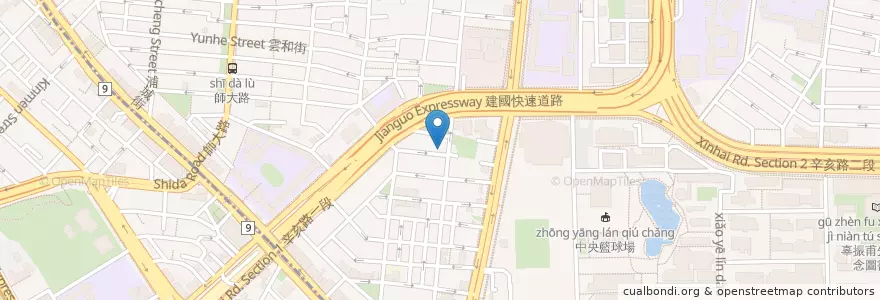 Mapa de ubicacion de La Boheme en تايوان, تايبيه الجديدة, تايبيه, 大安區.
