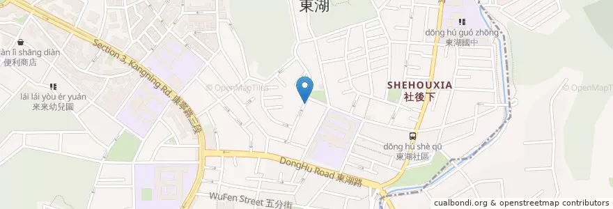 Mapa de ubicacion de 珍禾蔬食 en Taiwan, New Taipei, Taipei.