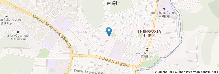 Mapa de ubicacion de 呷尚宝 en Taiwan, 新北市, Taipé.