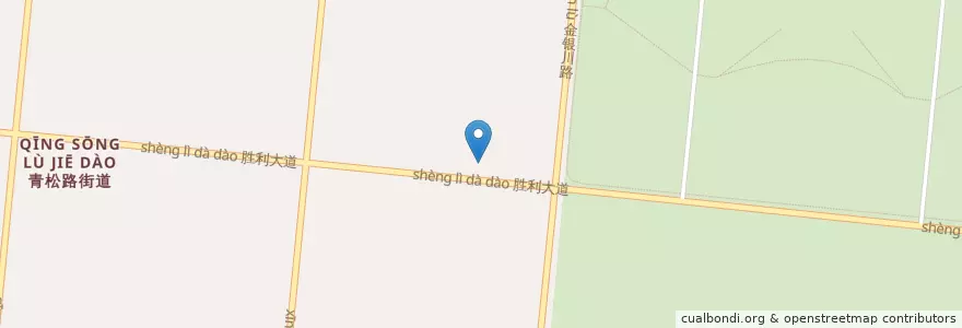 Mapa de ubicacion de 金银川路街道 en 中国, 新疆维吾尔自治区, 阿克苏地区, 阿拉尔市 ئارال, 金银川路街道.