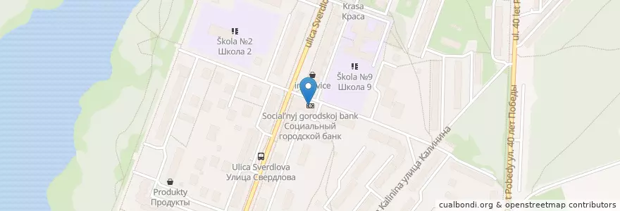 Mapa de ubicacion de Социальный городской банк en Russia, Distretto Federale Centrale, Oblast' Di Mosca, Городской Округ Балашиха.