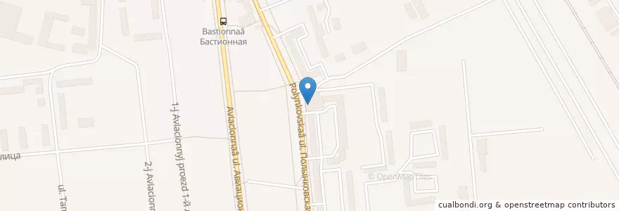 Mapa de ubicacion de Сбербанк en Russland, Föderationskreis Zentralrussland, Oblast Tambow, Тамбовский Район, Городской Округ Тамбов.