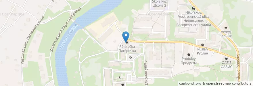 Mapa de ubicacion de ЛенОблФарм en ロシア, 北西連邦管区, レニングラード州, Тосненский Район, Никольское Городское Поселение.