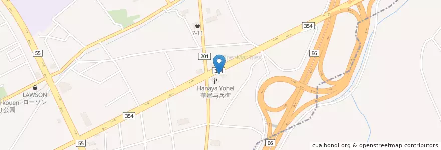 Mapa de ubicacion de マクドナルド en Japan, Präfektur Ibaraki, つくば市.