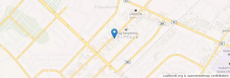 Mapa de ubicacion de ENEOS en Japonya, 茨城県, 那珂郡, 東海村.