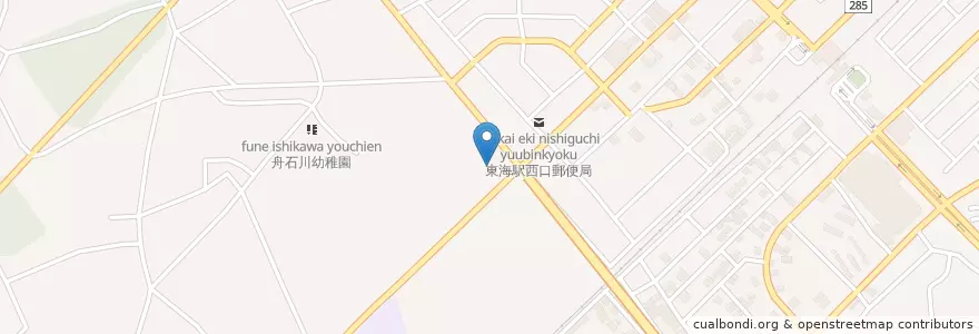 Mapa de ubicacion de エネオス en 日本, 茨城県, 那珂郡, 東海村.