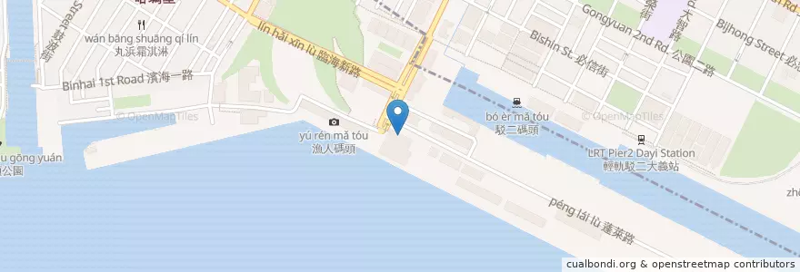 Mapa de ubicacion de Mr. Cat en 타이완, 가오슝시, 구산 구.
