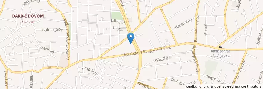 Mapa de ubicacion de داروخانه دکتر امیر فاتحی en Irán, Teherán, شهرستان تهران, Teherán, بخش مرکزی شهرستان تهران.