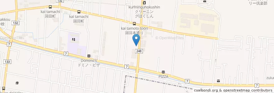 Mapa de ubicacion de エネオス en Japonya, 東京都, 小平市.