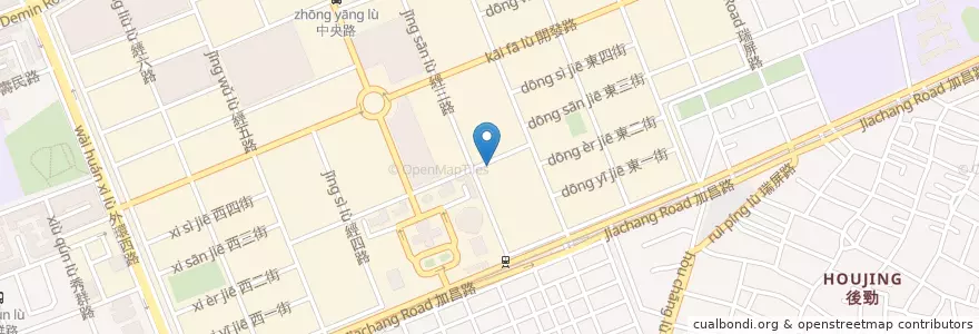 Mapa de ubicacion de Eske Place Coffee House en Taiwán, Kaohsiung, 楠梓區.