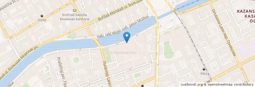 Mapa de ubicacion de Drive Cafe en Rusland, Северо-Западный Федеральный Округ, Oblast Leningrad, Sint-Petersburg, Адмиралтейский Район, Адмиралтейский Округ.