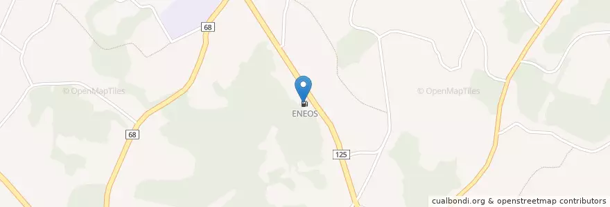 Mapa de ubicacion de ENEOS en 일본, 이바라키현, 稲敷郡, 美浦村.