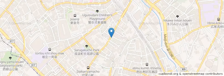Mapa de ubicacion de ENEOS en اليابان, 東京都, 渋谷区.