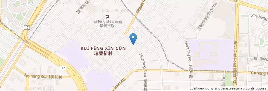 Mapa de ubicacion de 慈心素食滷味 en Tayvan, Kaohsiung.