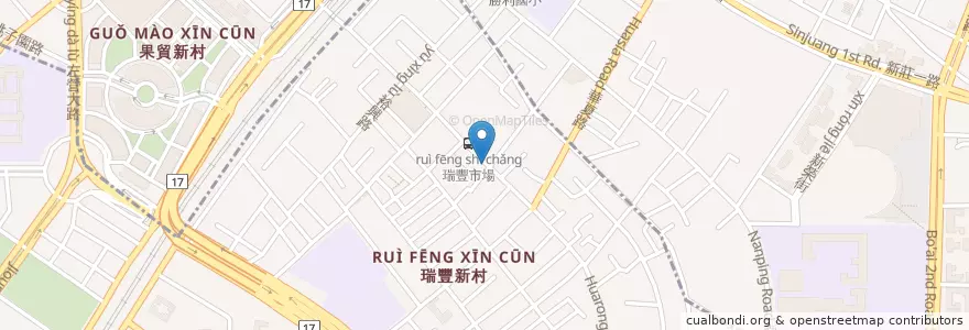 Mapa de ubicacion de 413牛排 en Tayvan, Kaohsiung.