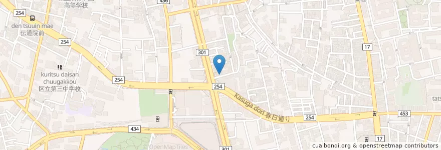 Mapa de ubicacion de たけろう en 日本, 东京都/東京都, 文京区.