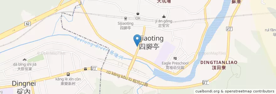 Mapa de ubicacion de 阿美滷味 en 台湾, 新北市, 瑞芳区.