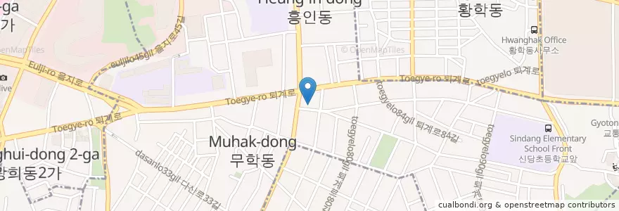 Mapa de ubicacion de 리치노래방 en Corea Del Sud, Seul.