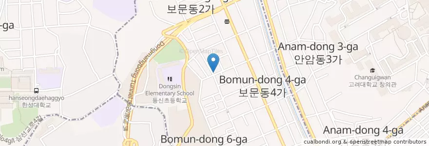 Mapa de ubicacion de 신진원손짜장 en Zuid-Korea, Seoel.