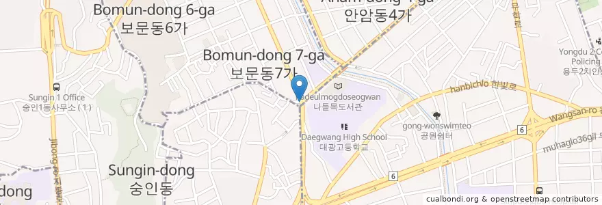 Mapa de ubicacion de Kb국민은행 en كوريا الجنوبية, سول.