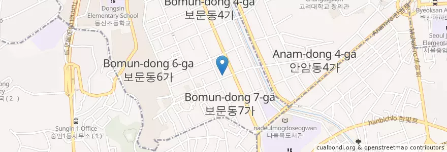 Mapa de ubicacion de 남원추어탕 en Güney Kore, Seul.