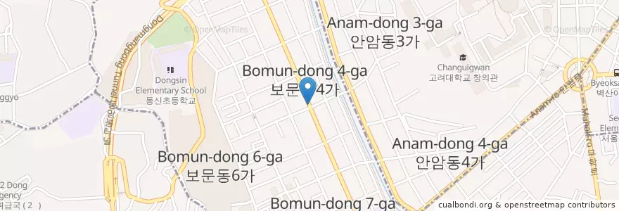 Mapa de ubicacion de Gaya coffee en 대한민국, 서울.