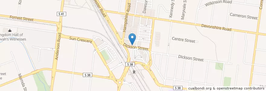 Mapa de ubicacion de Gio Cha Kinh Do en Australië, Victoria, City Of Brimbank.