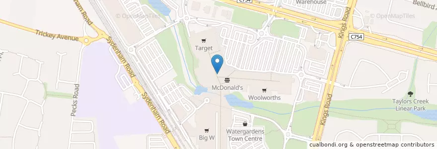 Mapa de ubicacion de Boost Juice en Australia, Victoria, City Of Brimbank.