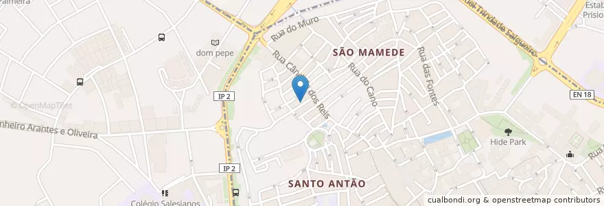 Mapa de ubicacion de Taska Fina en Portugal, Alentejo, Alentejo Central, Évora, Évora, Bacelo E Senhora Da Saúde, Évora.