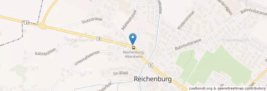 Mapa de ubicacion de Restaurant Hirschen en Schweiz/Suisse/Svizzera/Svizra, Schwyz, March, Reichenburg.