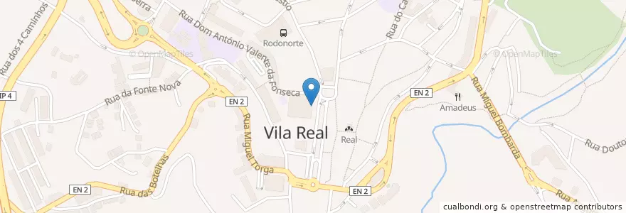 Mapa de ubicacion de Banco CTT en Portekiz, Norte, Vila Real, Douro, Vila Real, Vila Real.