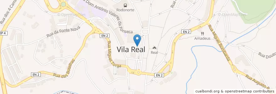 Mapa de ubicacion de Churrasqueira Lopes en Portogallo, Nord, Vila Real, Douro, Vila Real, Vila Real.