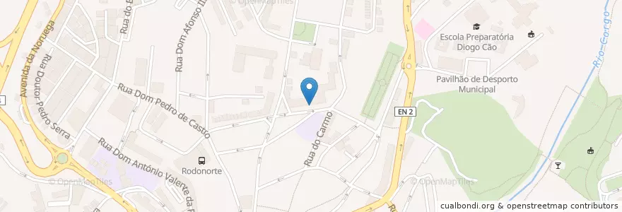 Mapa de ubicacion de Café Pompeia en Portugal, Norte, Vila Real, Douro, Vila Real, Vila Real.