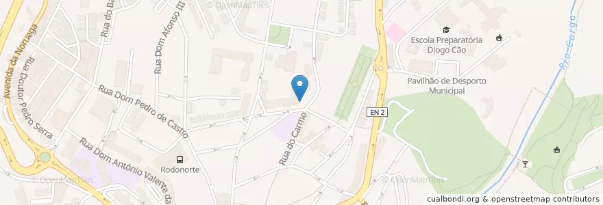 Mapa de ubicacion de Shisha Bar en Portekiz, Norte, Vila Real, Douro, Vila Real, Vila Real.
