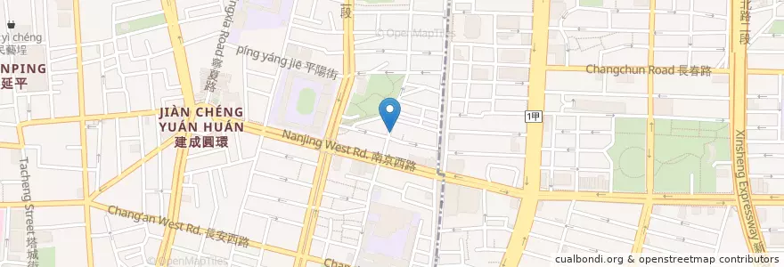 Mapa de ubicacion de 好想吃冰 en 臺灣, 新北市, 臺北市, 大同區.
