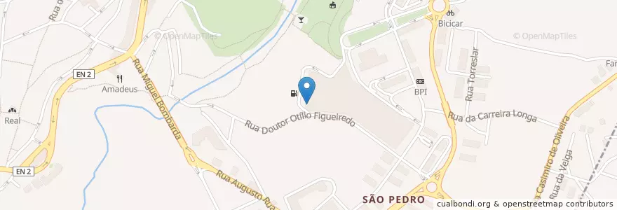 Mapa de ubicacion de McDonald's en البرتغال, المنطقة الشمالية (البرتغال), فيلا ريال, دويرة, فيلا ريال, Vila Real.