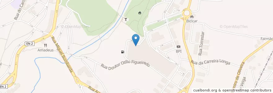 Mapa de ubicacion de Pans & Company en Portugal, Norte, Vila Real, Douro, Vila Real, Vila Real.