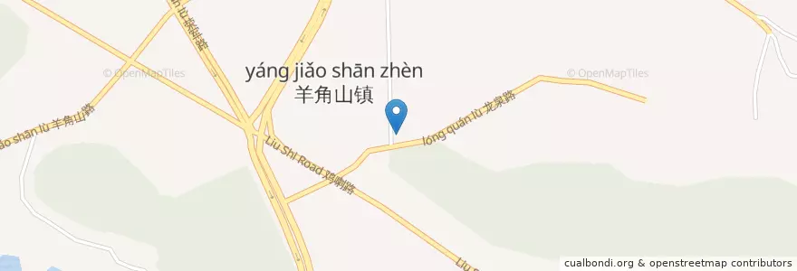 Mapa de ubicacion de 五里亭街道 / Wuliting en 中国, 広西チワン族自治区, 柳州市, 鱼峰区 (Yufeng), 五里亭街道 / Wuliting.