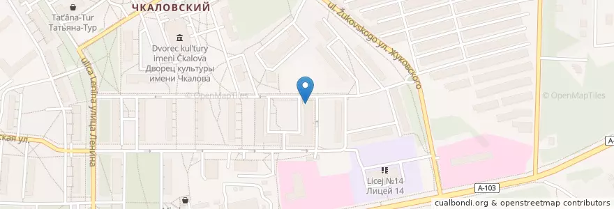 Mapa de ubicacion de Детский сад № 8 «Незабудка» en Russie, District Fédéral Central, Oblast De Moscou, Городской Округ Щёлково.